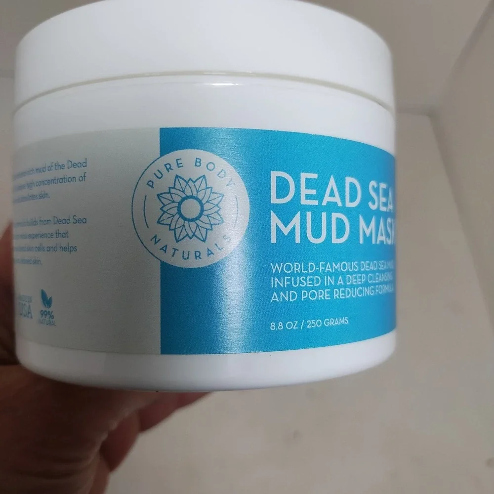 Dead Sea Mud‎ Mask 8.8 Oz By Pure Body Naturals Unisex Face Body Mask New Sealed